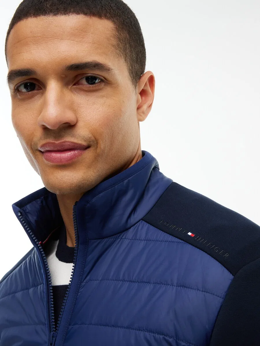 Куртка TOMMY HILFIGER межсезонья, темно-синего и ночного цвета — фото 3