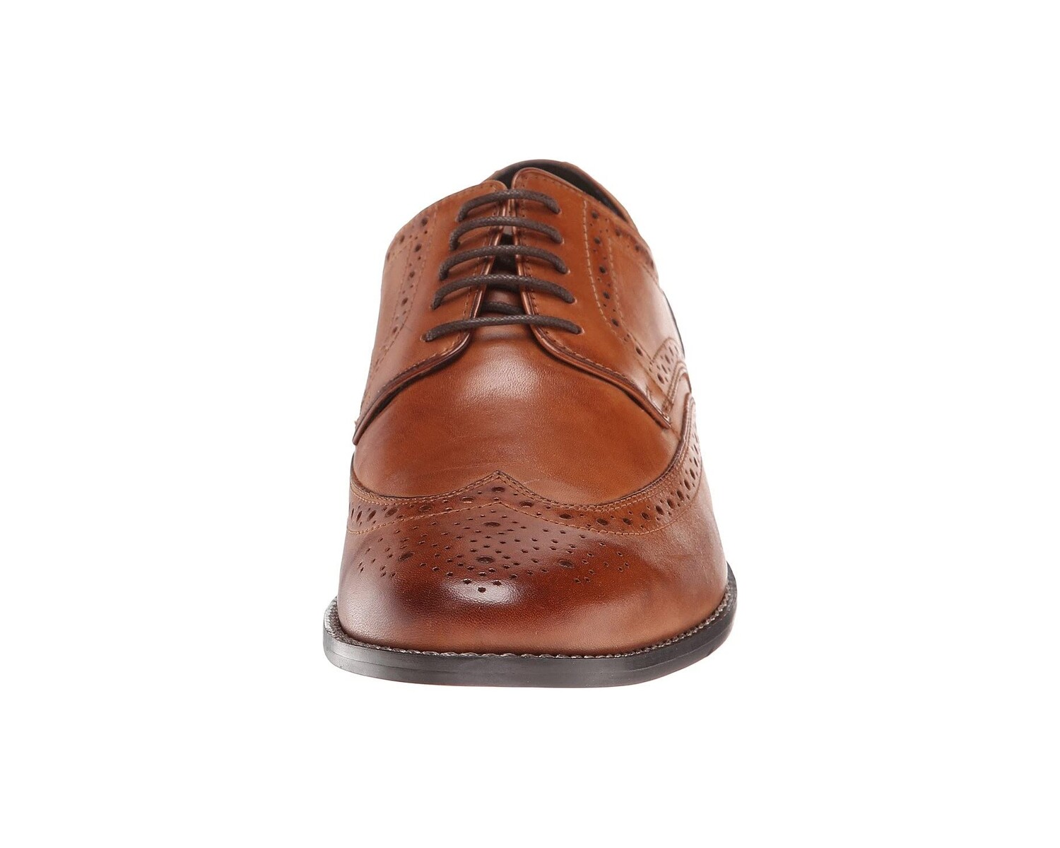 Оксфорды Nelson Wing Tip Dress Casual Oxford Nunn Bush, коньяк — фото 3