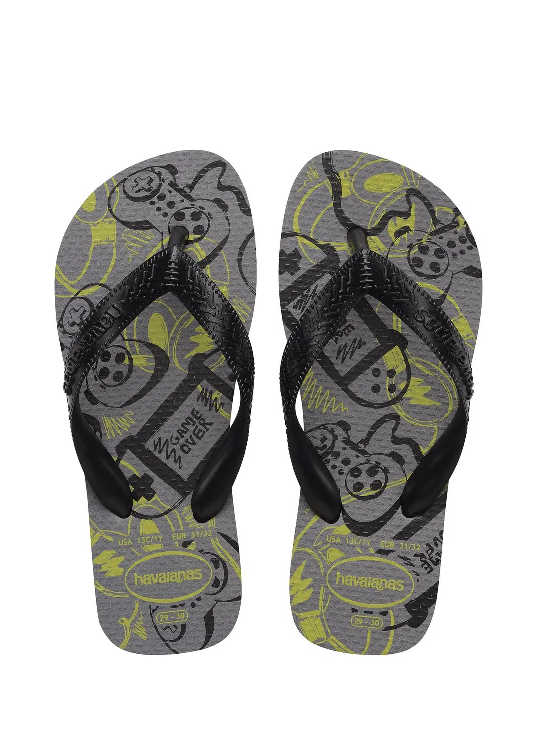 Пляжные тапочки Havaianas Athletic, серый