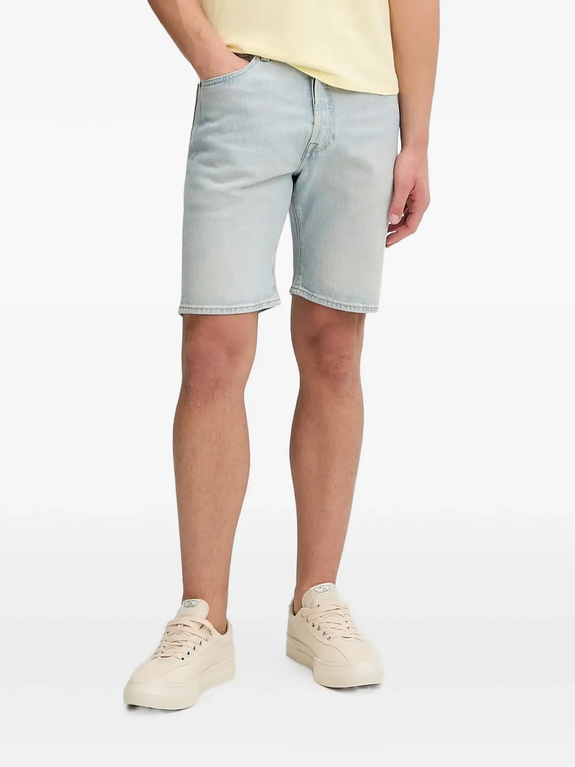 Джинсовые шорты 501 синего цвета Levi's, синий