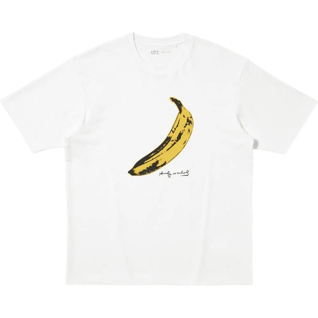 Футболка с принтом Andy Warhol, UNIQLO, White