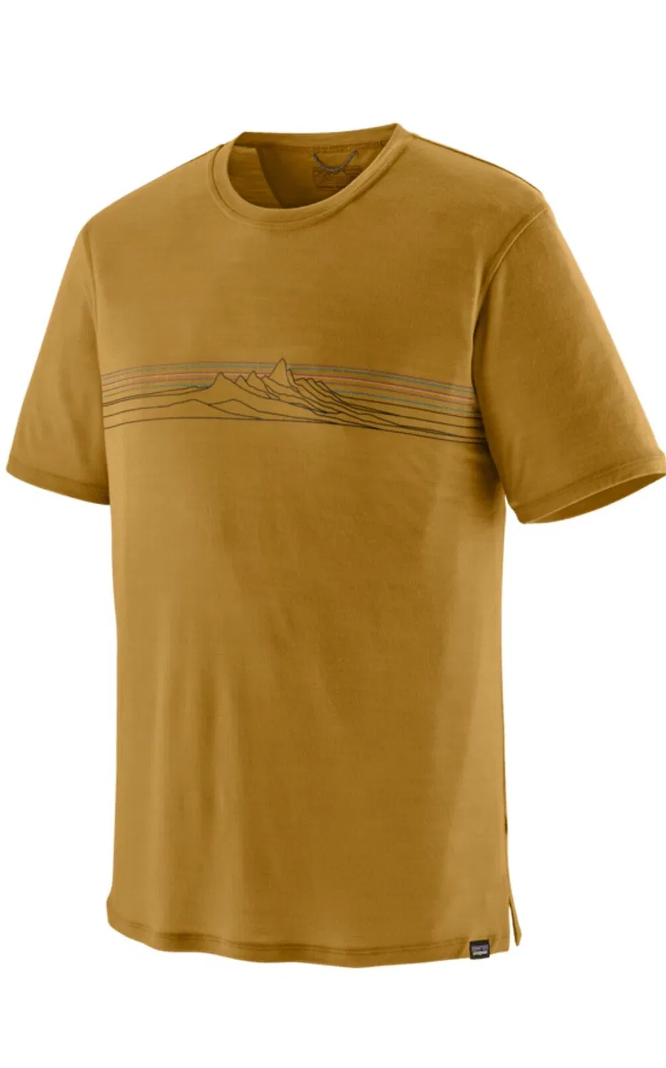 Мужская футболка с длинным рукавом Cap Cool Merino Blend Graphic Shirt Patagonia, Braun