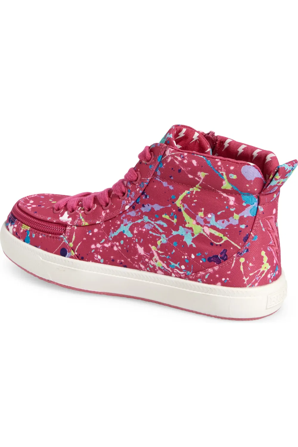 Детские кеды высокие с молнией Classic DR High II BILLY Footwear, Sashas Splatter — фото 2