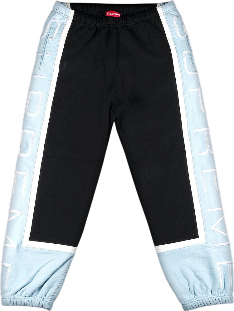 

Спортивные брюки Supreme Paneled Sweatpant 'Black', черный