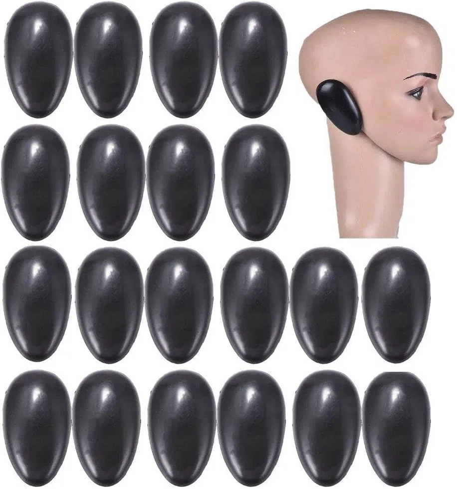 Охрана ушей для окрашивания волос Silikon, 50 пар, 7,5x4 см, Schwarz Generic