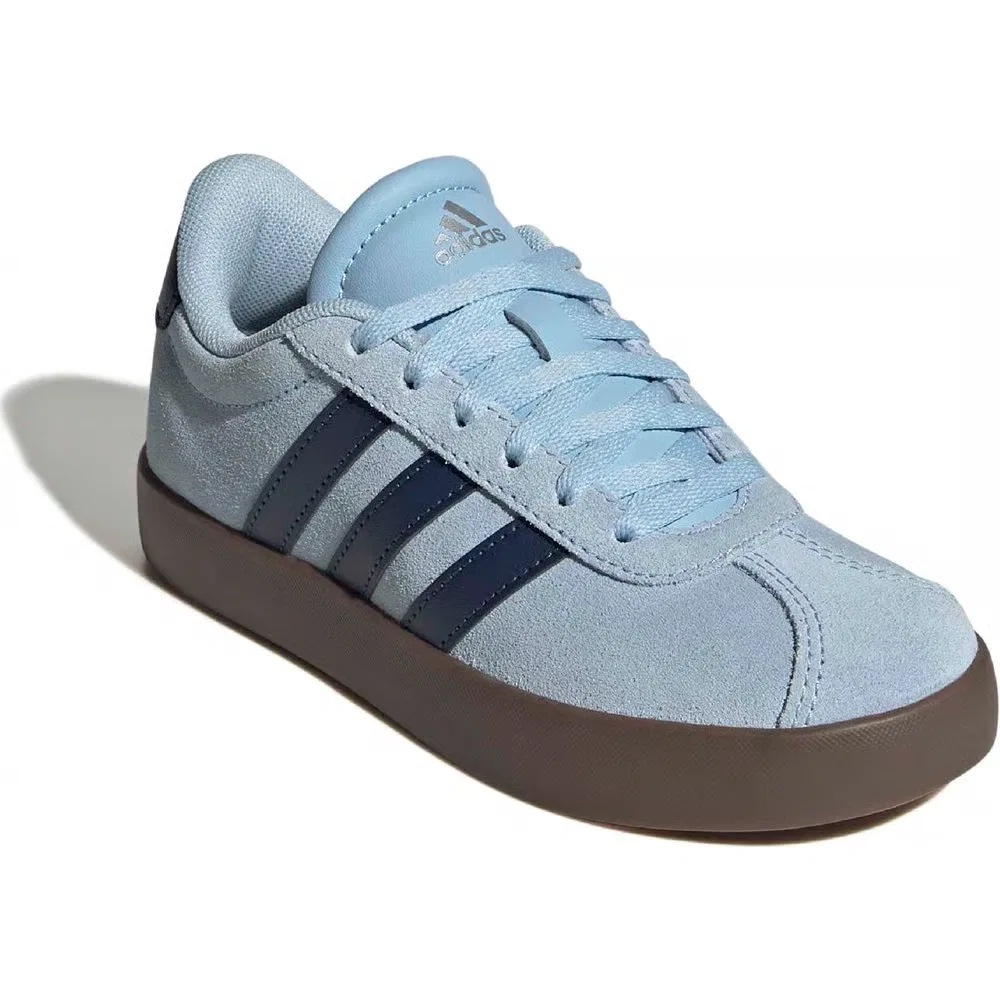 Детские кроссовки VL Court 3.0 Adidas, Blue/Blue/Tan