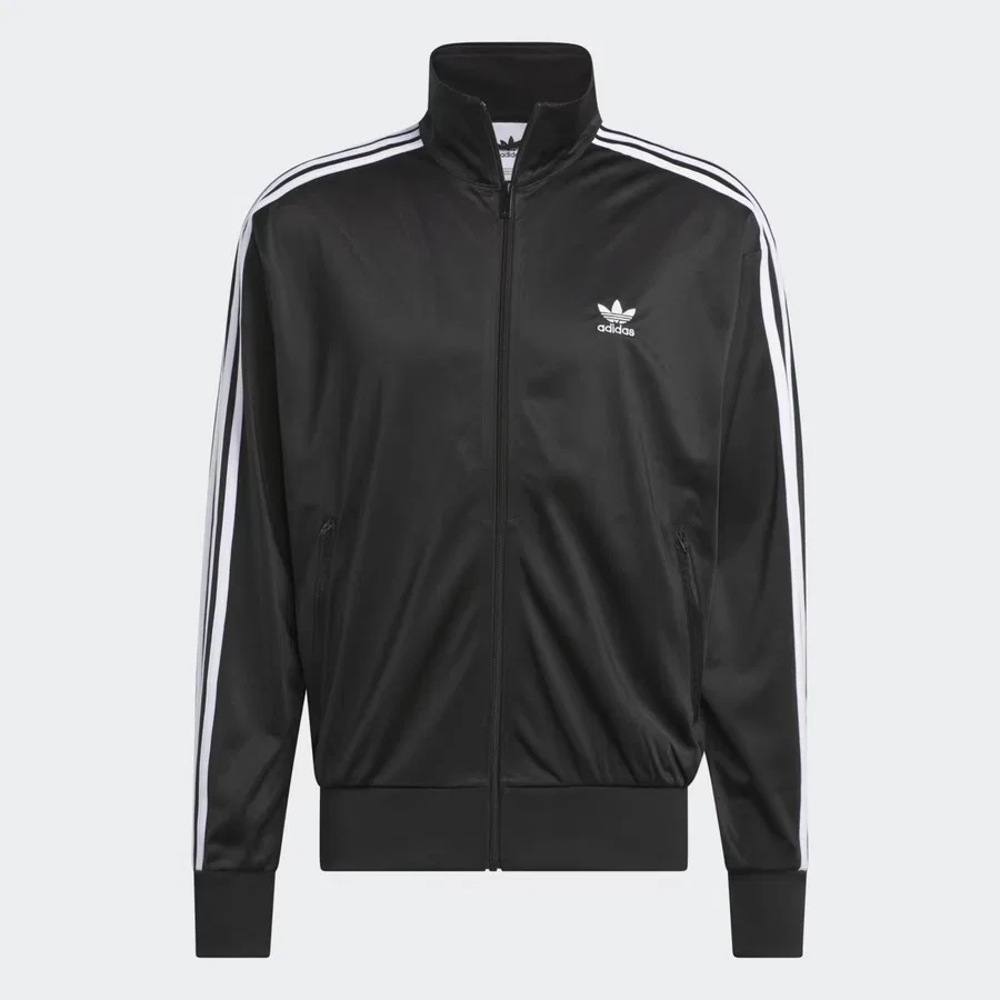 Мужской свитшот с длинным рукавом Adicolor Classics Firebird adidas, Черный — фото 4