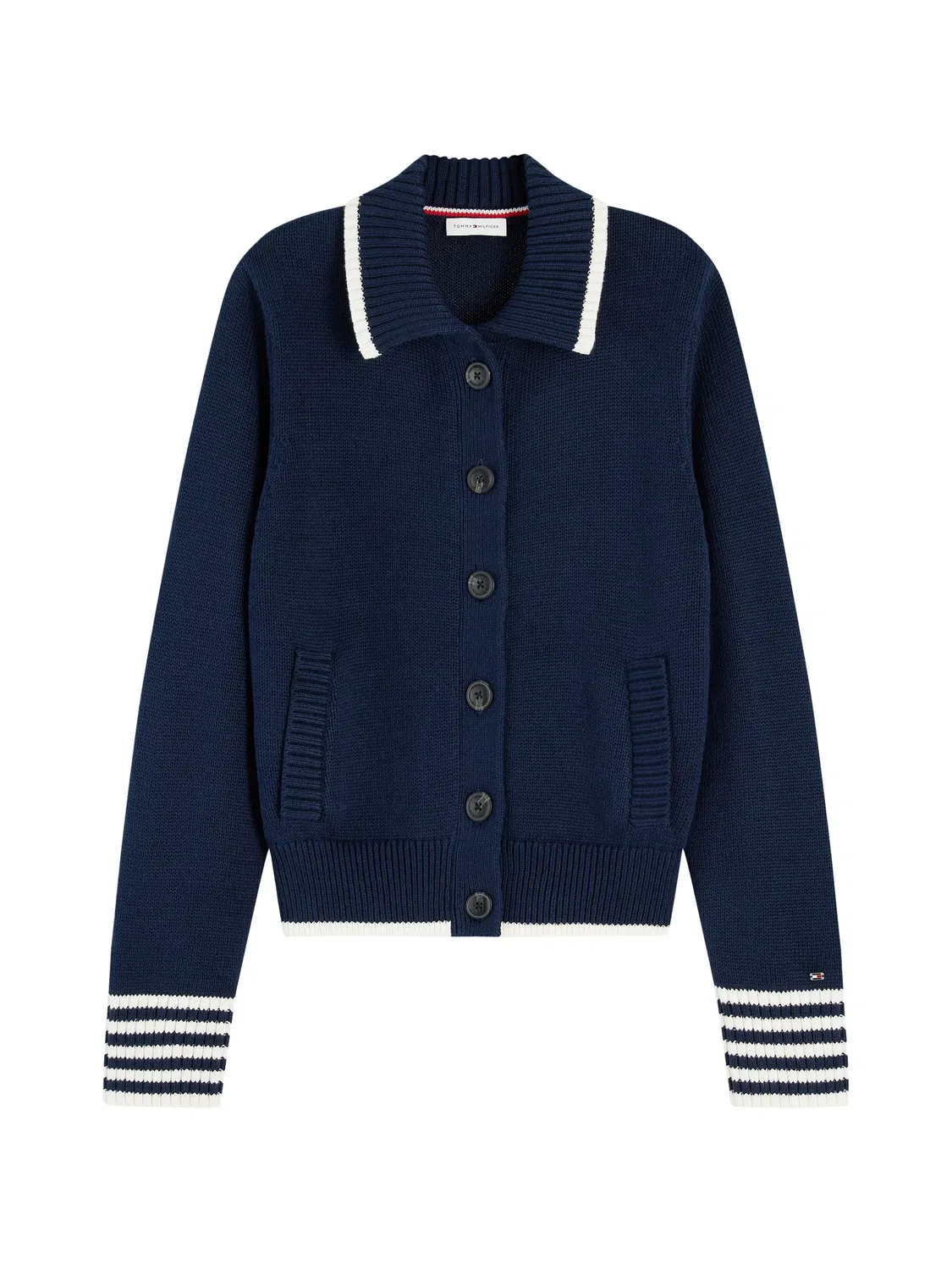 Tommy Hilfiger Кардиган на пуговицах, синий