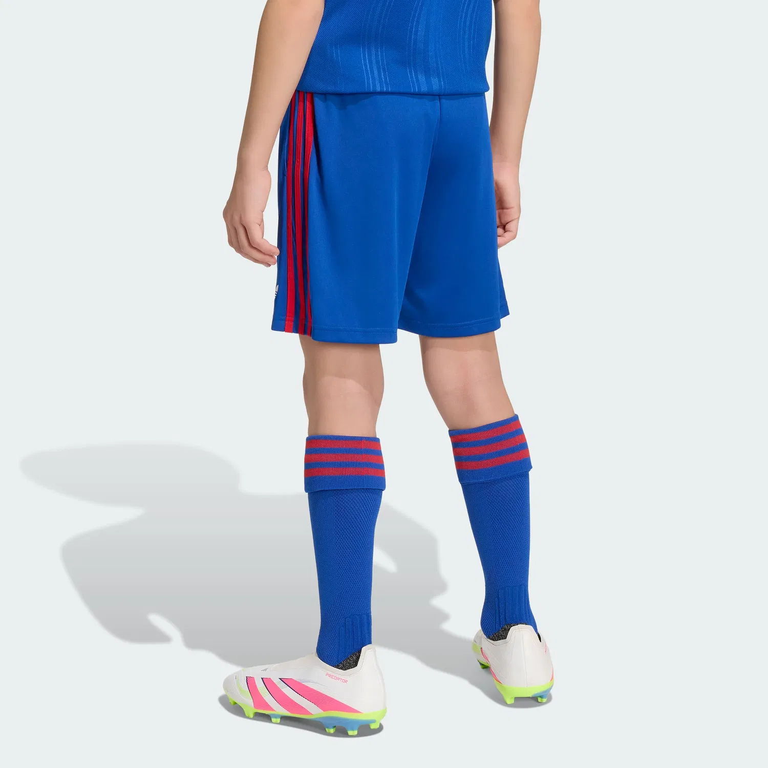 Детские спортивные брюки с умеренным кроем Adidas Originals, Royal Blue — фото 4