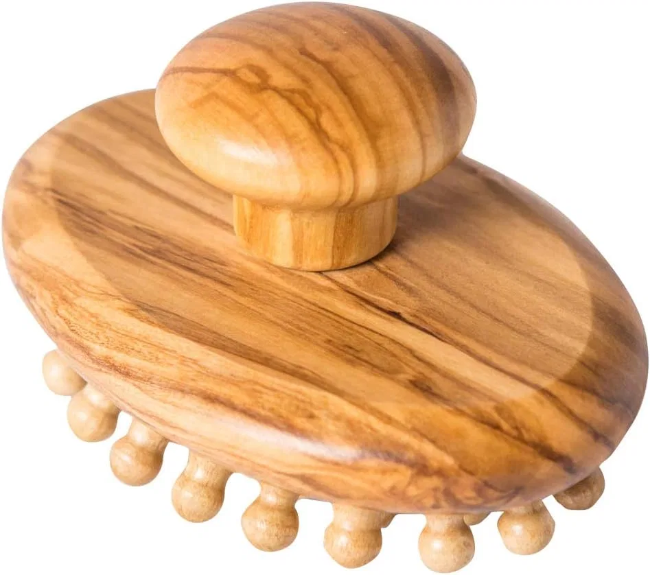 Массажная щетка с деревянными шипами, Holz-Leute, 130 г