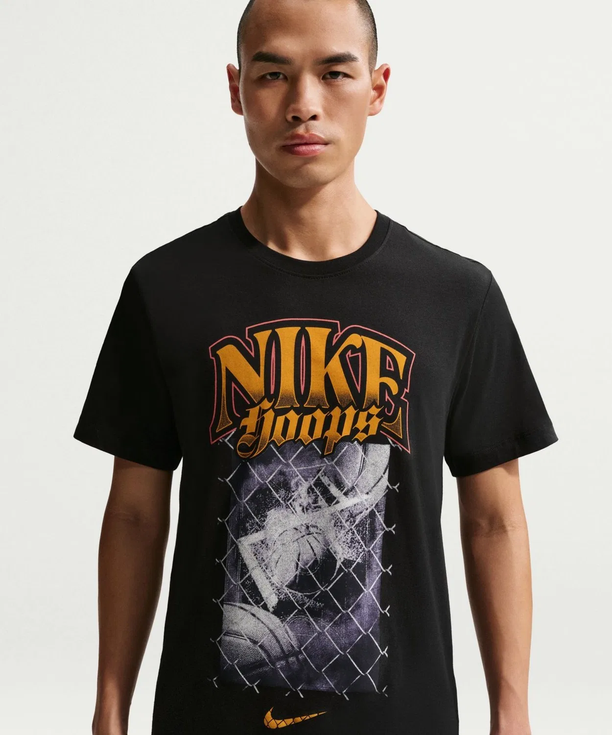 Мужская футболка с принтом NIKE OC STD F2 S/S T-Shirt, Black
