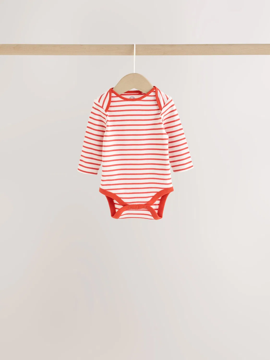 Детские боди с длинными рукавами в яркую полоску (5 шт.) Next, Bright Stripe — фото 3