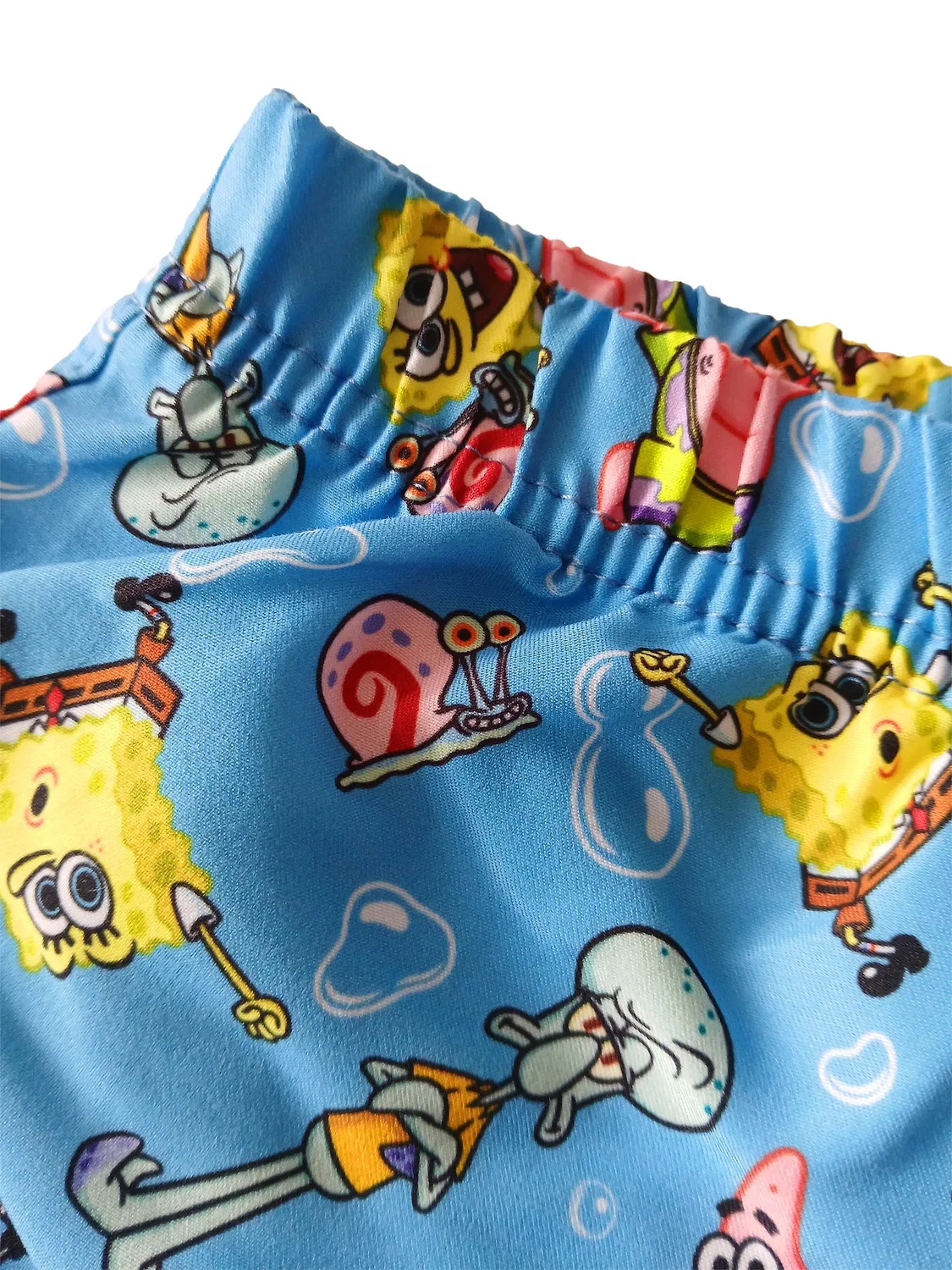 Плавки с принтом Spongebob Schwammkopf Friends, синий — фото 3