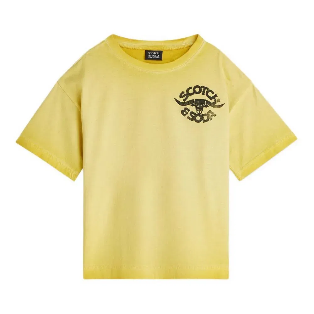 Футболка с коротким рукавом 181988 Scotch & Soda, желтый
