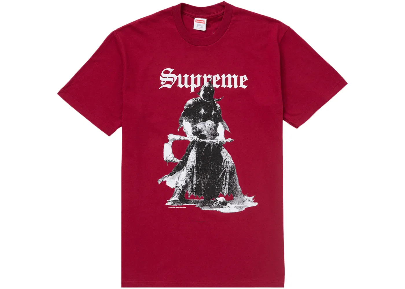 Мужская футболка Supreme Destruction Tee Supreme, Burgundy