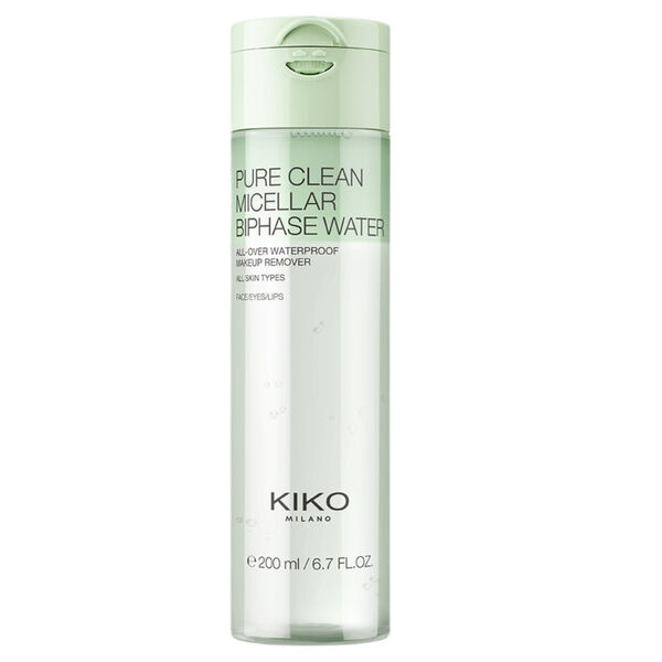 

Двухфазная мицеллярная вода, 200 мл Kiko Milano New pure clean