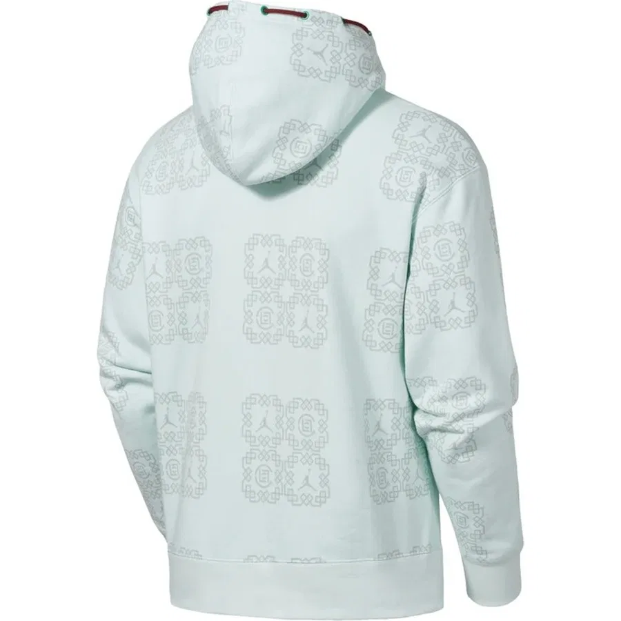 Худи с флисом, модель Air Jordan x Clot Polar, Nike, Разноцветный — фото 2