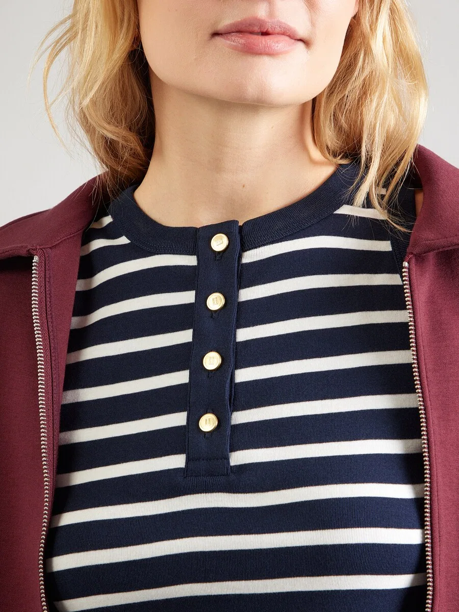 Топ TOMMY HILFIGER синего цвета — фото 3
