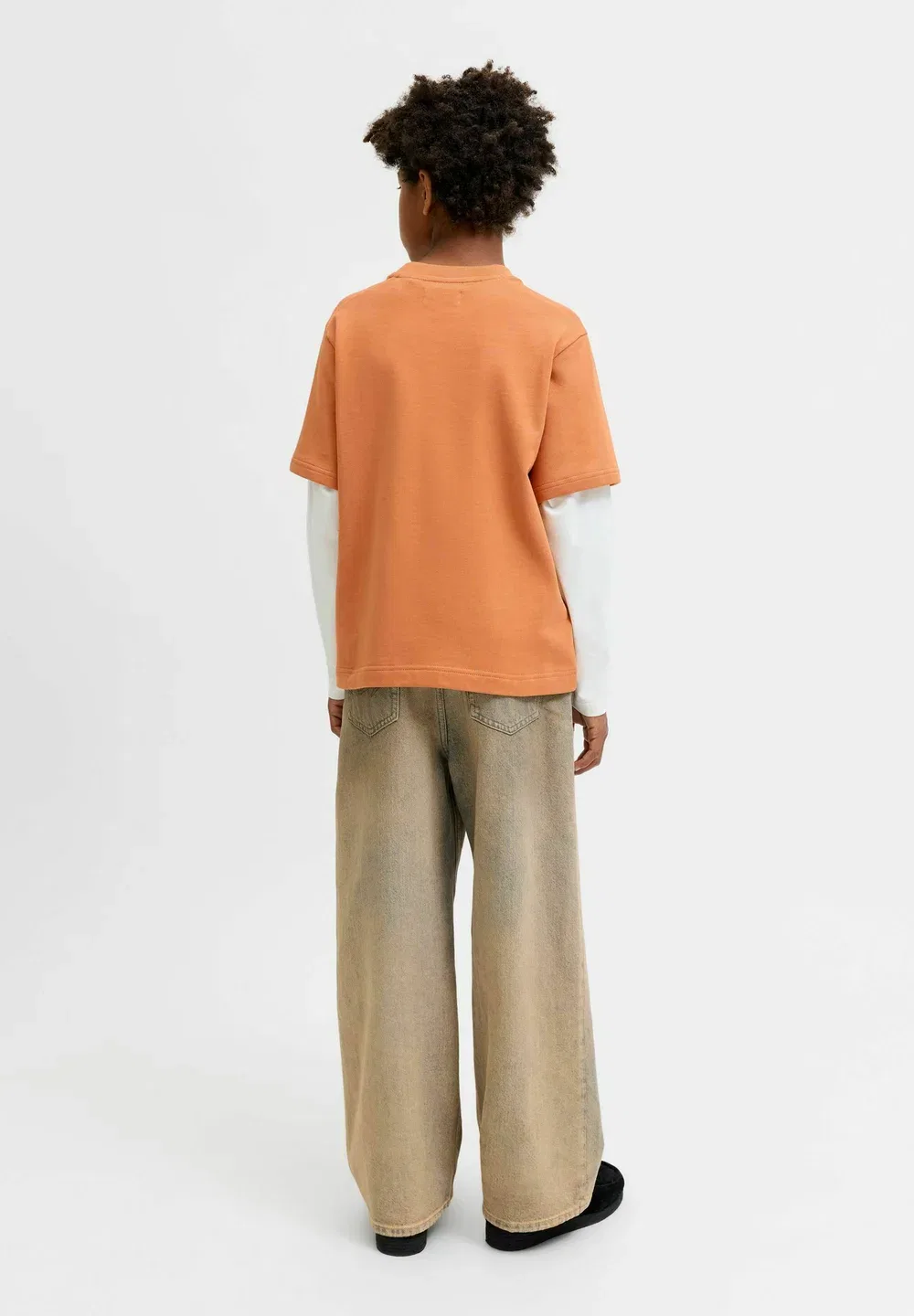 Толстовка Jack & Jones Junior, Tomato Cream — фото 3