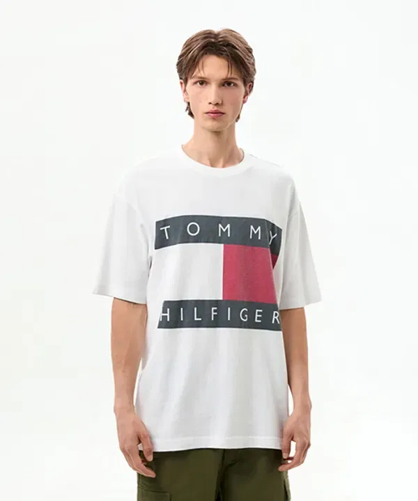 Футболка с принтом Heritage Flag Tommy Hilfiger