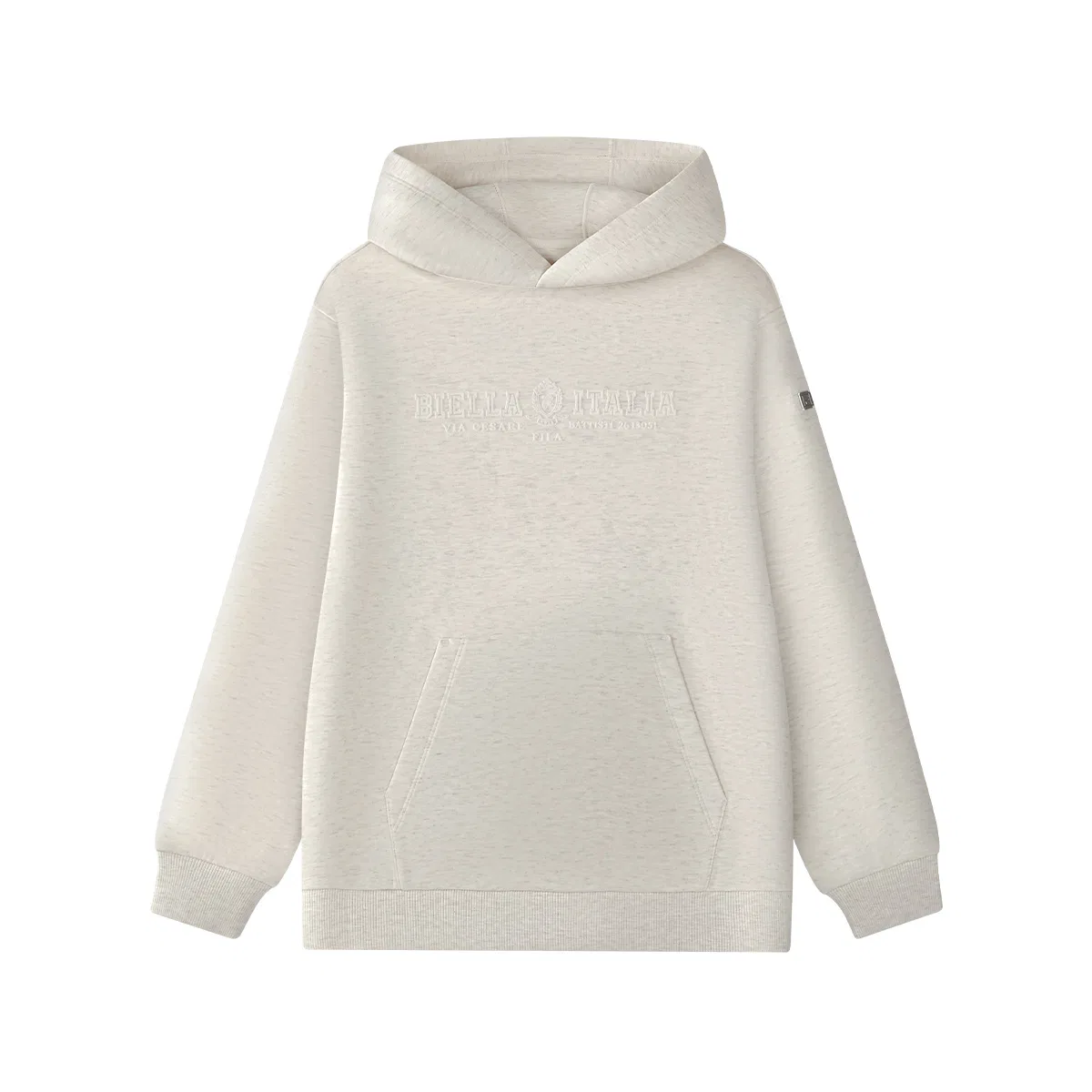 Детский свитшот с капюшоном FILA KIDS, Light Khaki Heather Gray