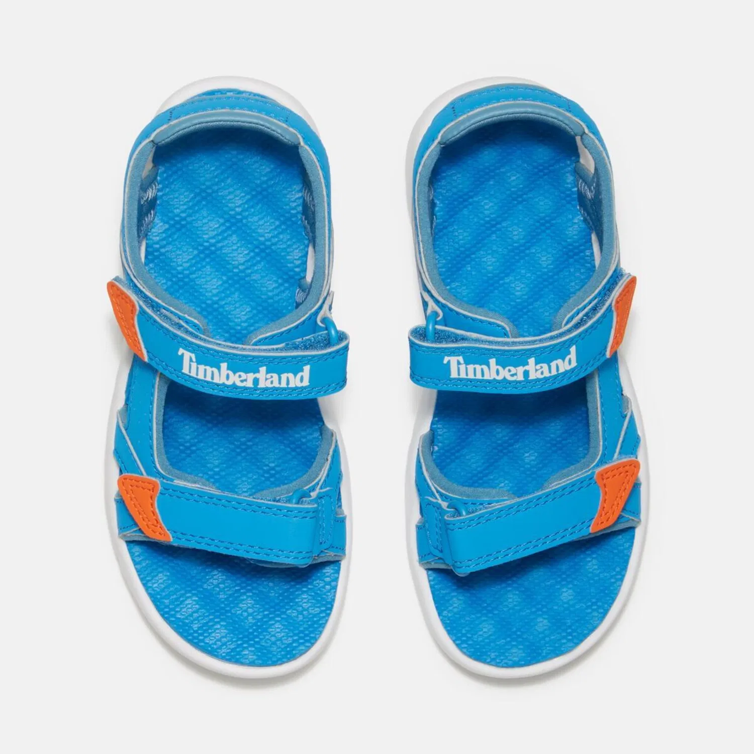 Детские сандалии с открытым носком Timberland, Bright Blue — фото 4