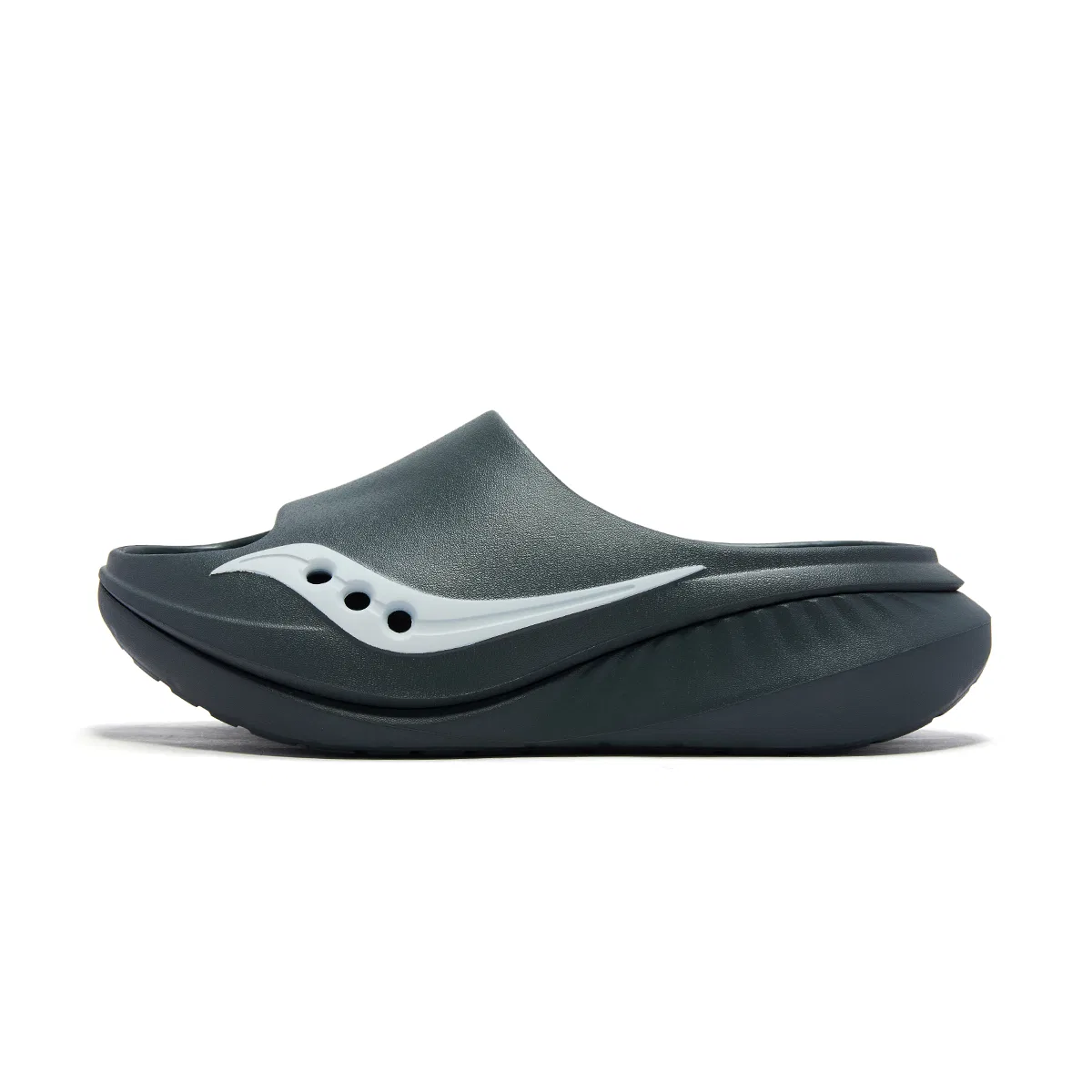 Детские шлепанцы с тремя удобными ремешками Gray Saucony, Gray