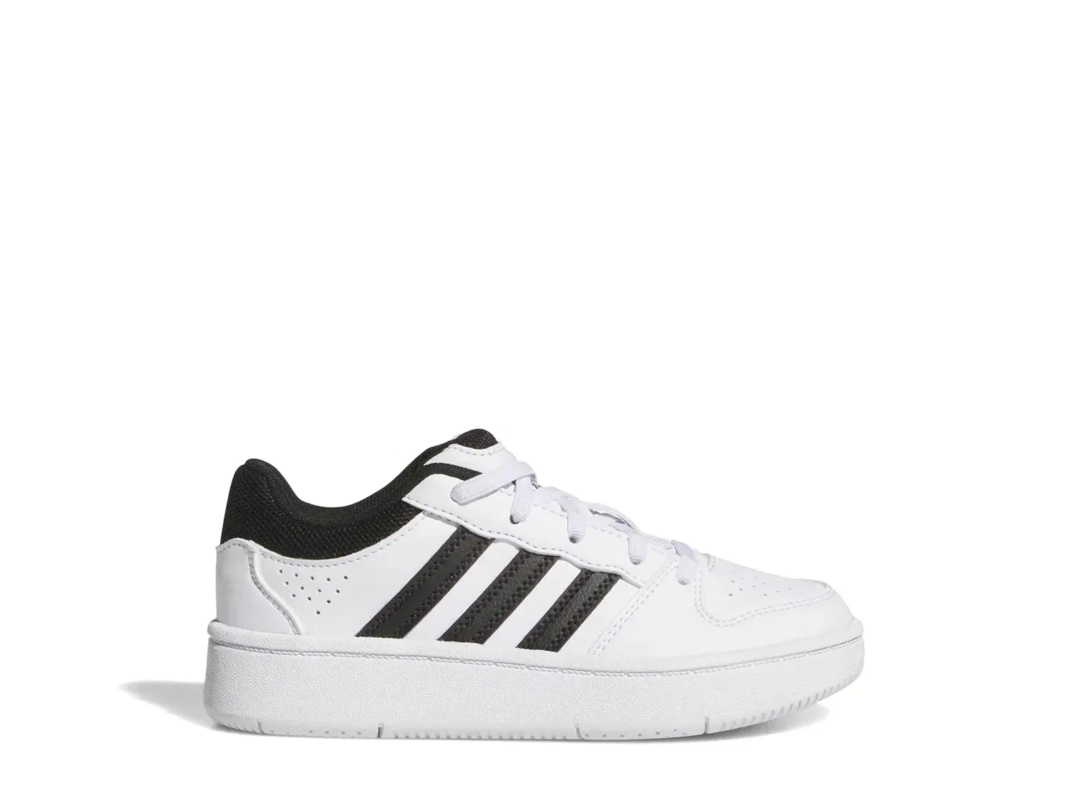 Кроссовки повседневные Hoops Classic, adidas, белые/черные — фото 3