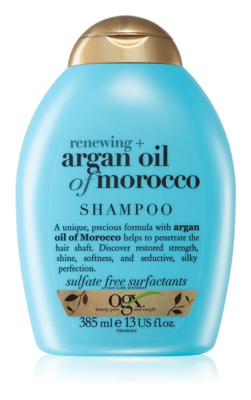 

Восстанавливающий шампунь для блеска и мягкости волос OGX Argan Oil Of Morocco