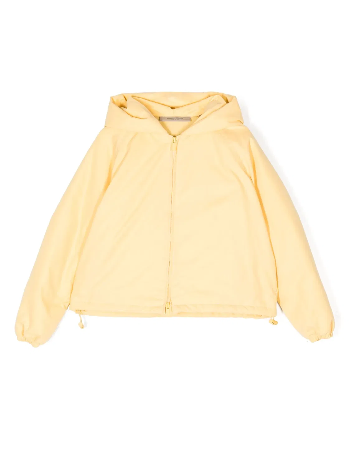 Худи с логотипом на молнии Fear Of God, желтый
