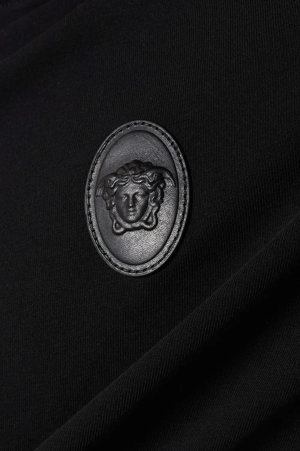Футболка с коротким рукавом с патчем Медуза Versace — фото 4