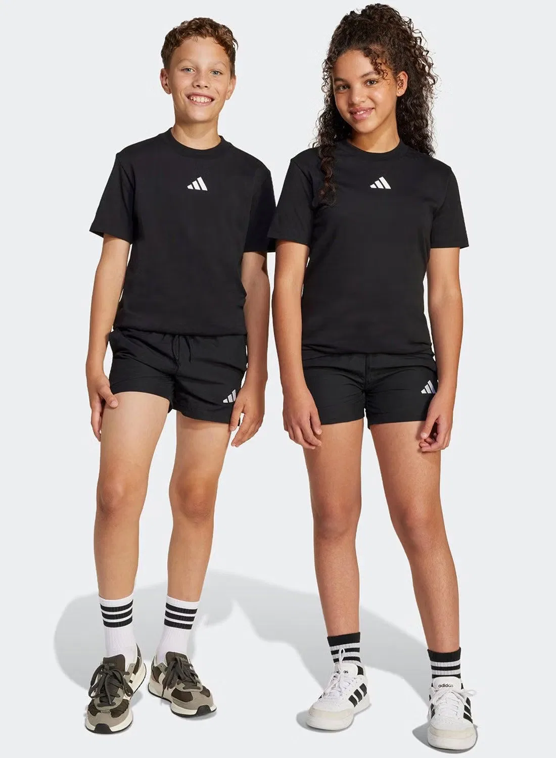 Шорты спортивные с технологией Climacool Adidas, черный