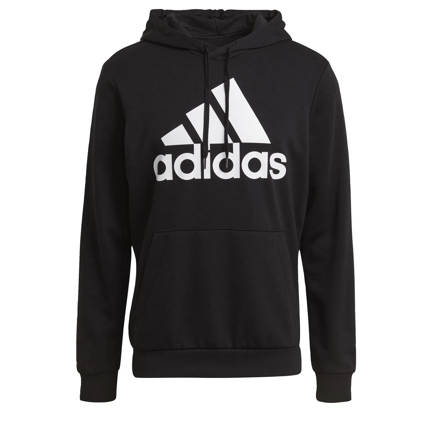 Мужское худи с длинным рукавом Essentials Big Logo Adidas, Schwarz Weiss