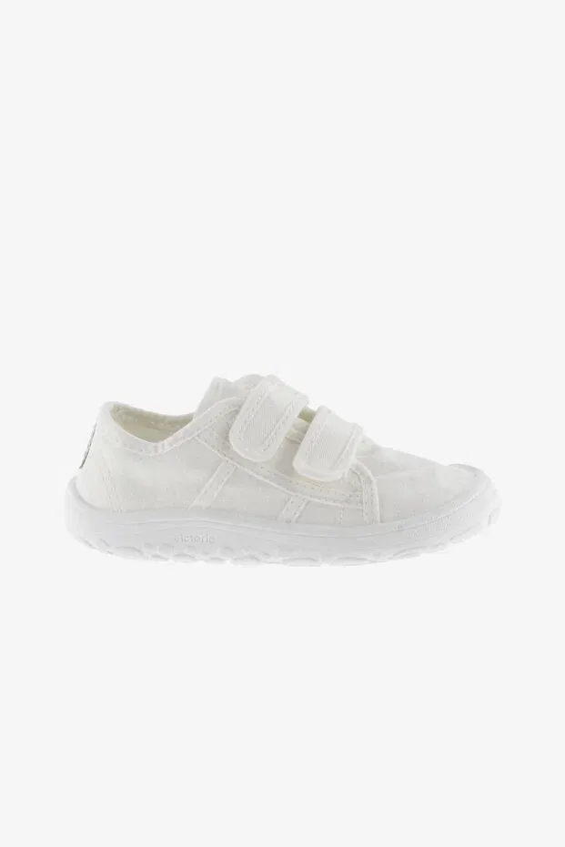 Детские балетки для девочек из искусственной кожи Barefoot basketball Victoria, White