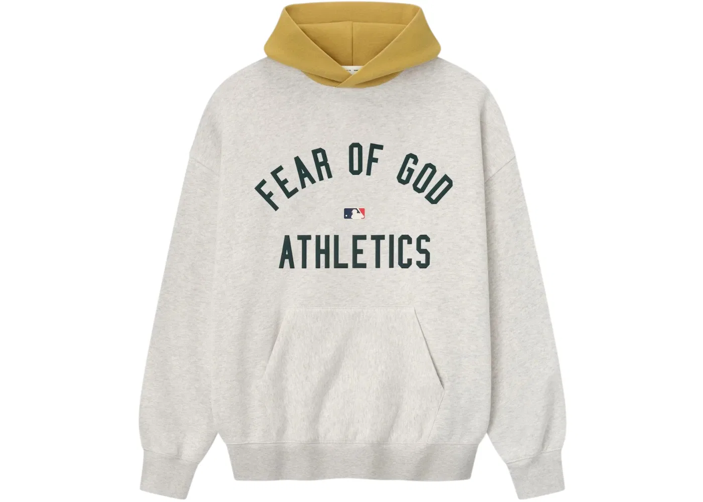 Мужской худи с принтом Athletics Sport Fear of God, Oatmeal Heather/Canyon