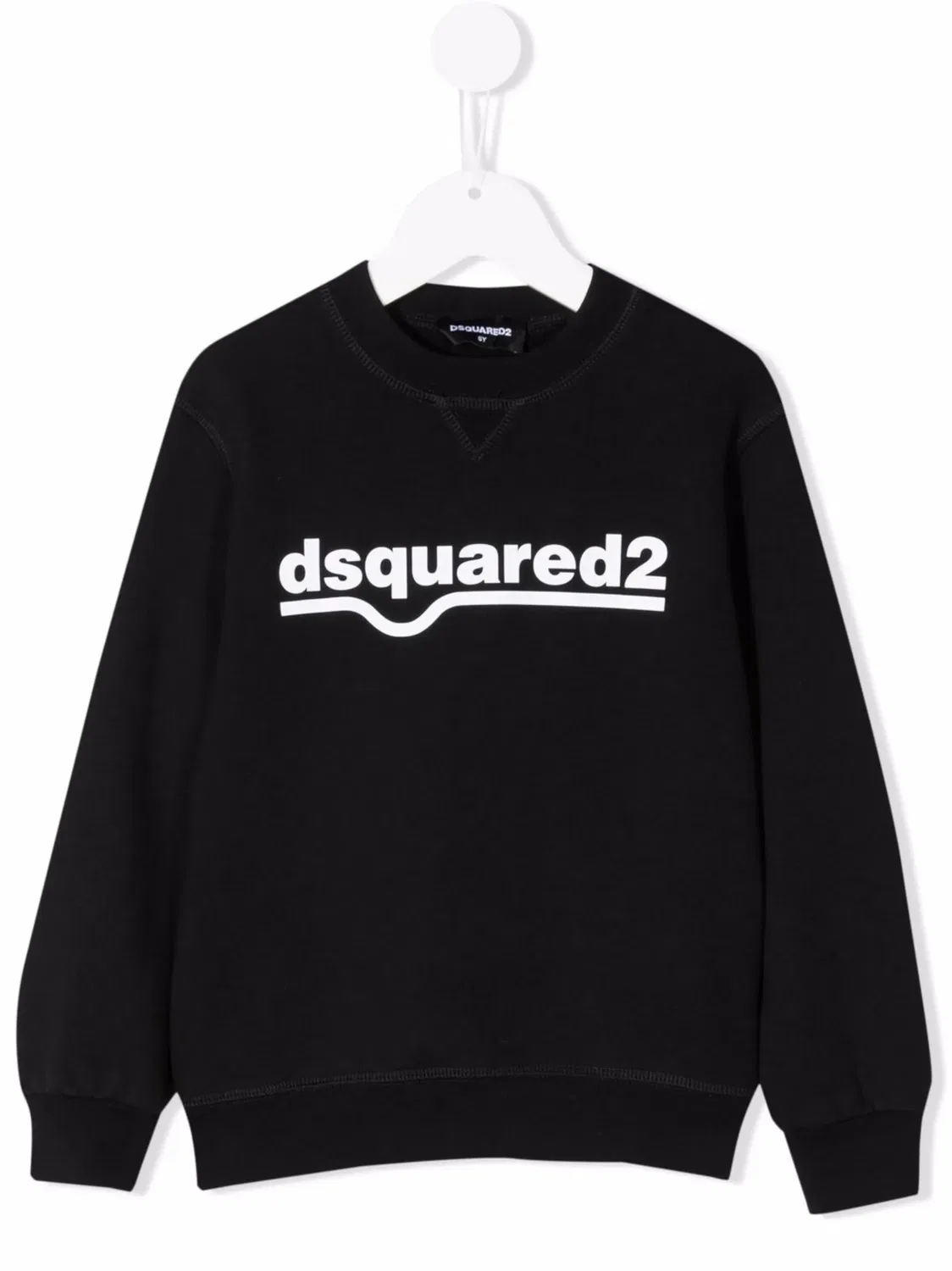 DSQUARED2 Черный свитшот с логотипом