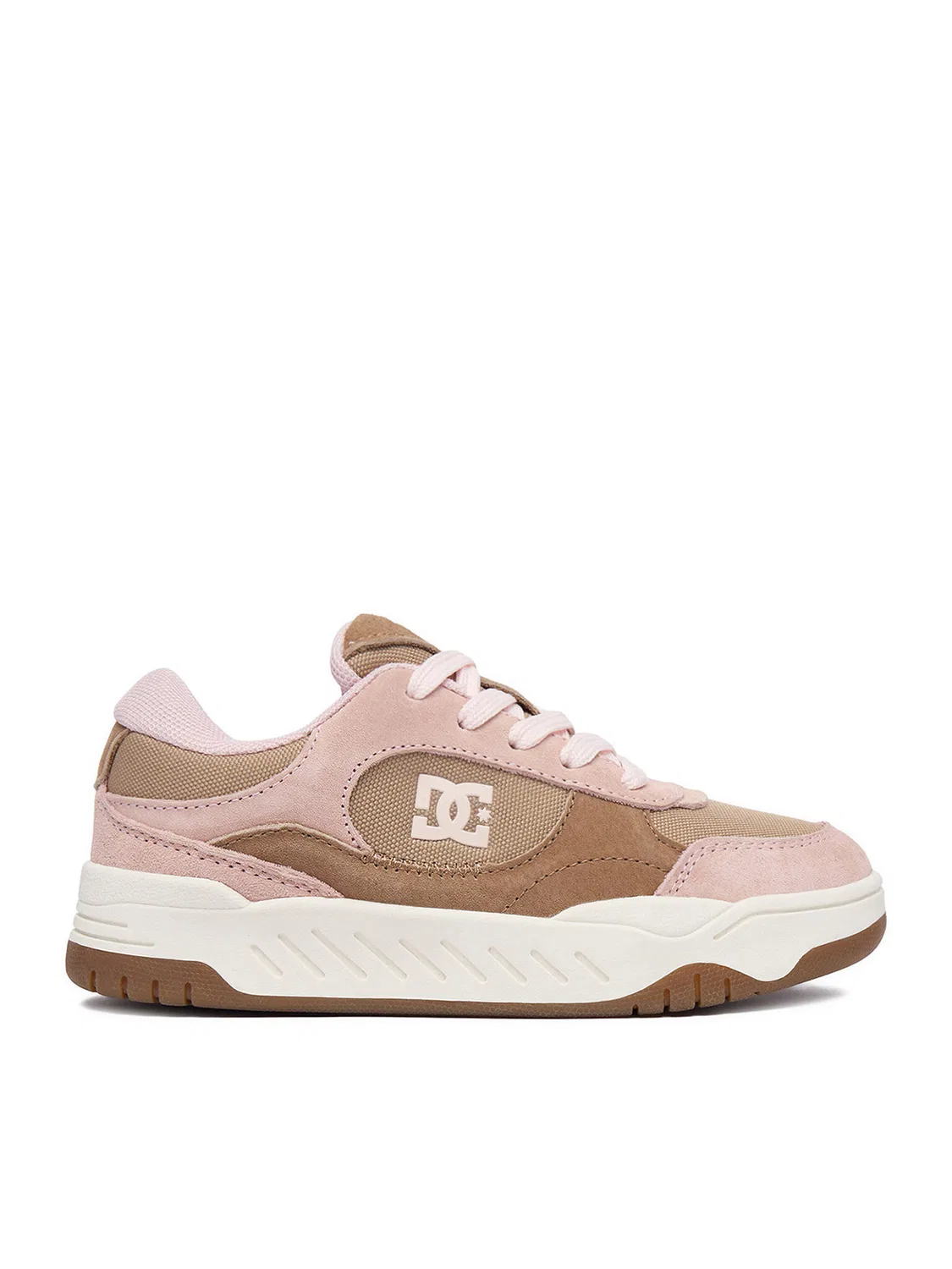 Кроссовки для девочки Dc Shoes, темно-бежевый — фото 2