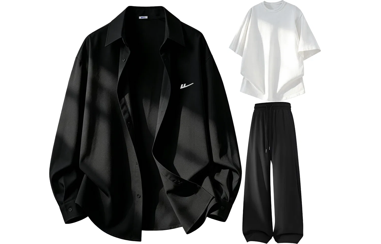 Детский спортивный комплект из футера с длинным рукавом, 3 предмета, Casual Sportswear WARRIOR