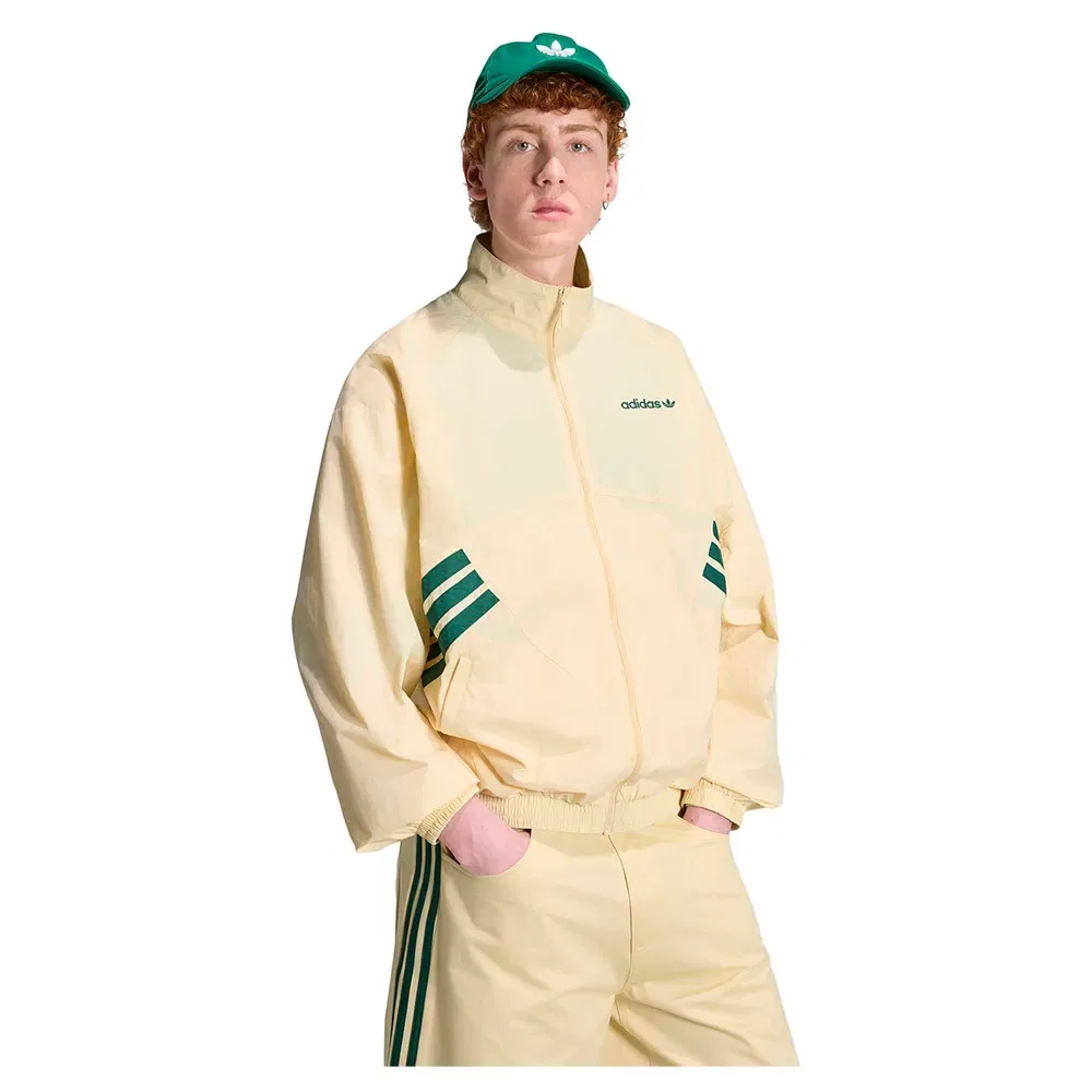 Толстовка на молнии Munich 93 Adidas Originals, бежевый