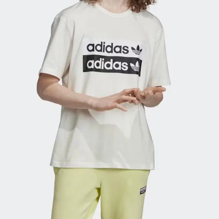 Футболка с принтом Originals Vocal Logo Tee Adidas, белый — фото 2