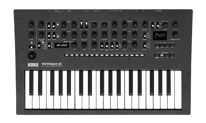 

Korg minilogue XD 4-голосный аналоговый синтезатор minilogue XD 4-voice Analog Synthesizer