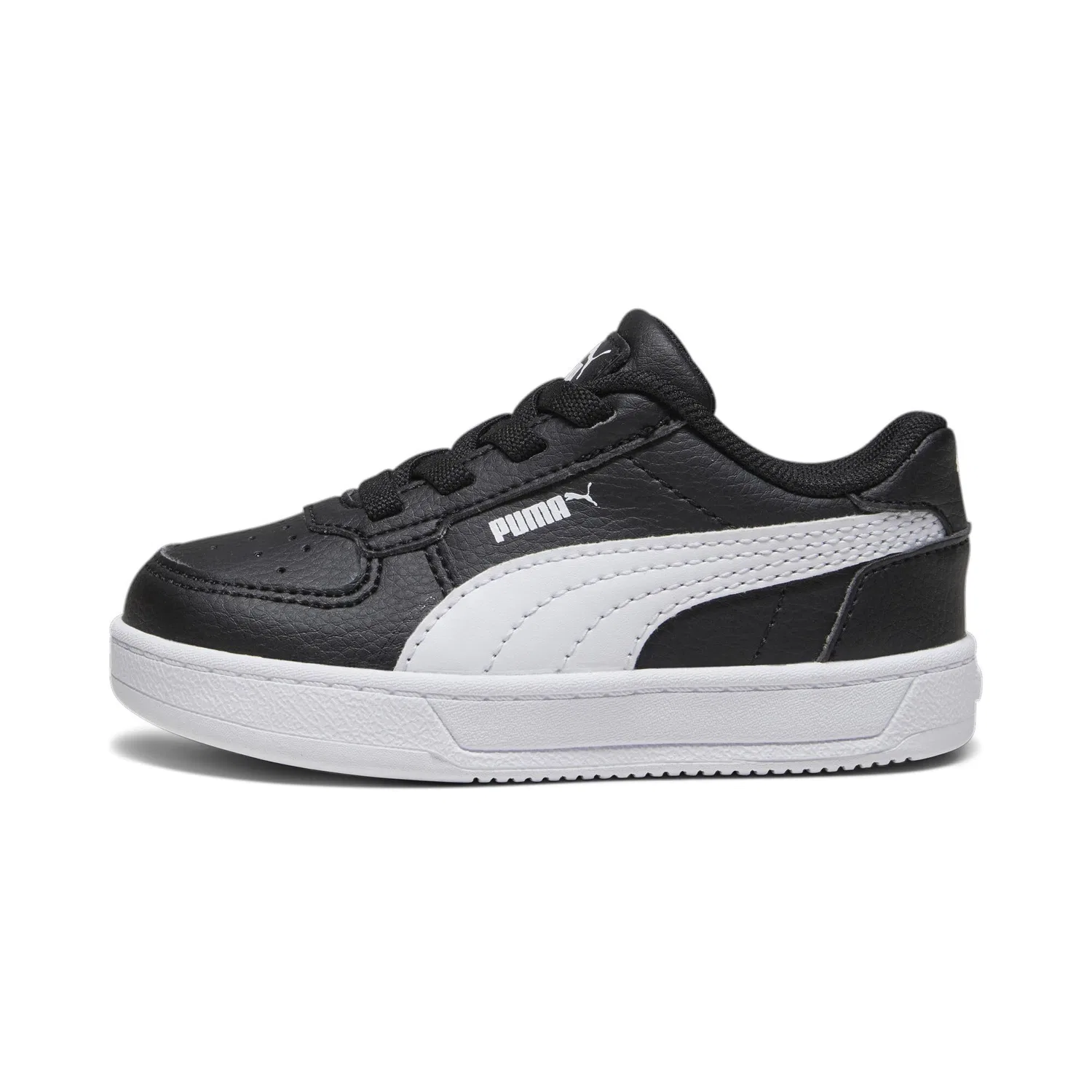 Детские кроссовки для мальчиков с кожаным верхом Caven PUMA, Black White