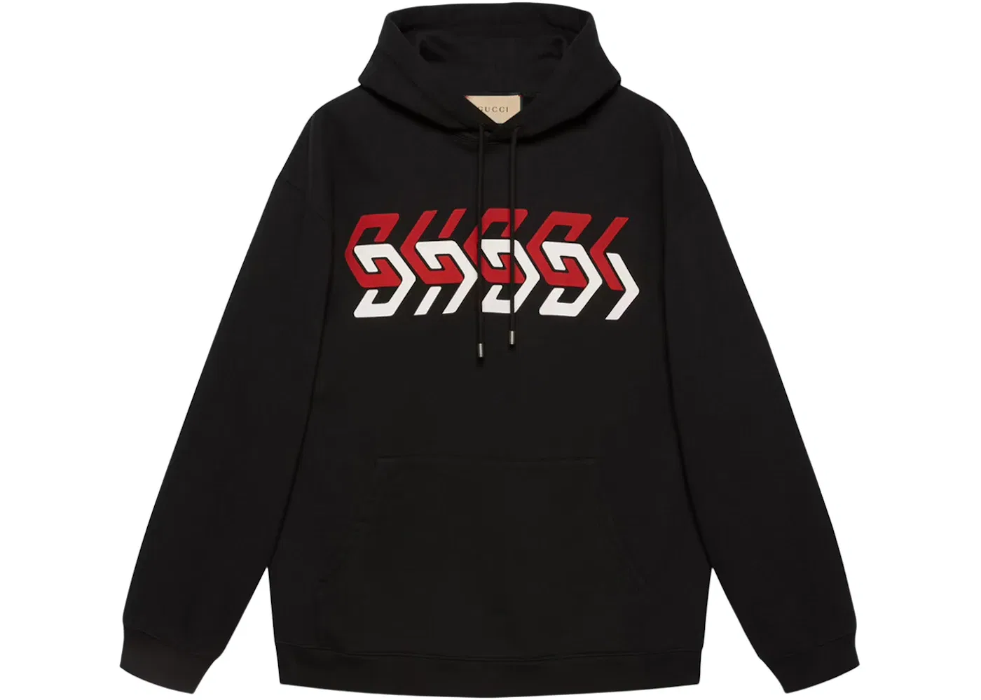 Мужской свитшот с принтом Gucci Mirror Print Black