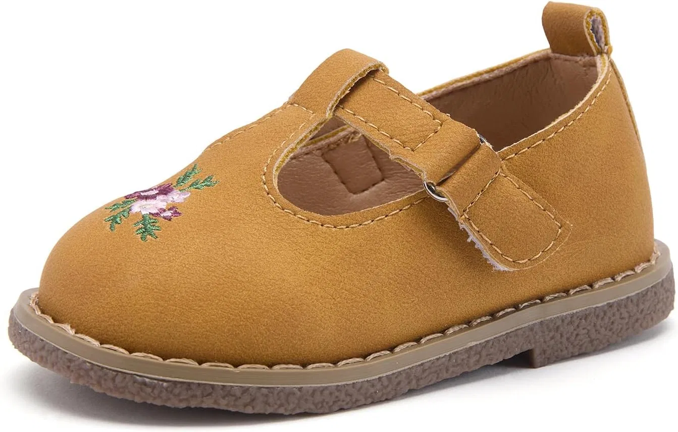 Детские туфли Мэри Джейн для девочек BMCiTYBM, Camel