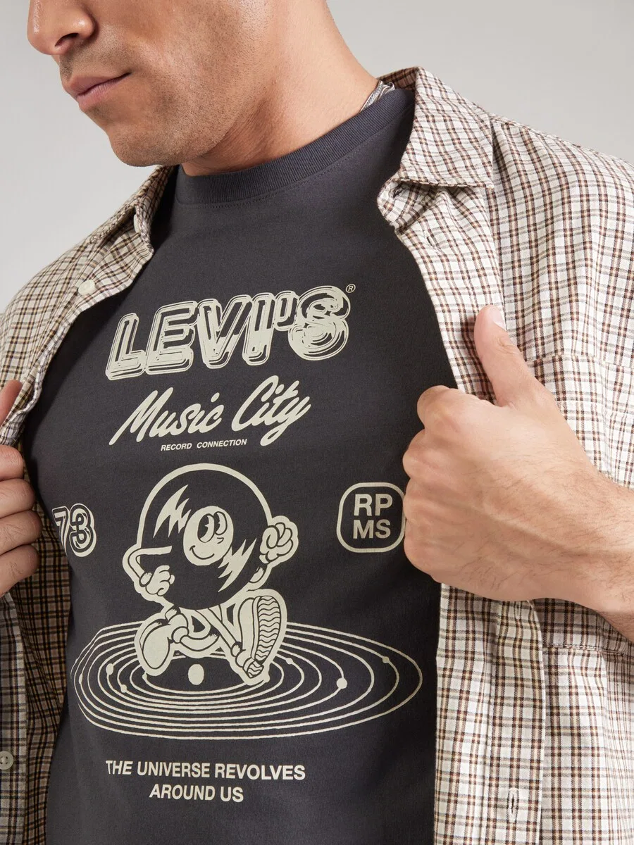 Футболка LEVI'S, черная LEVI'S — фото 3