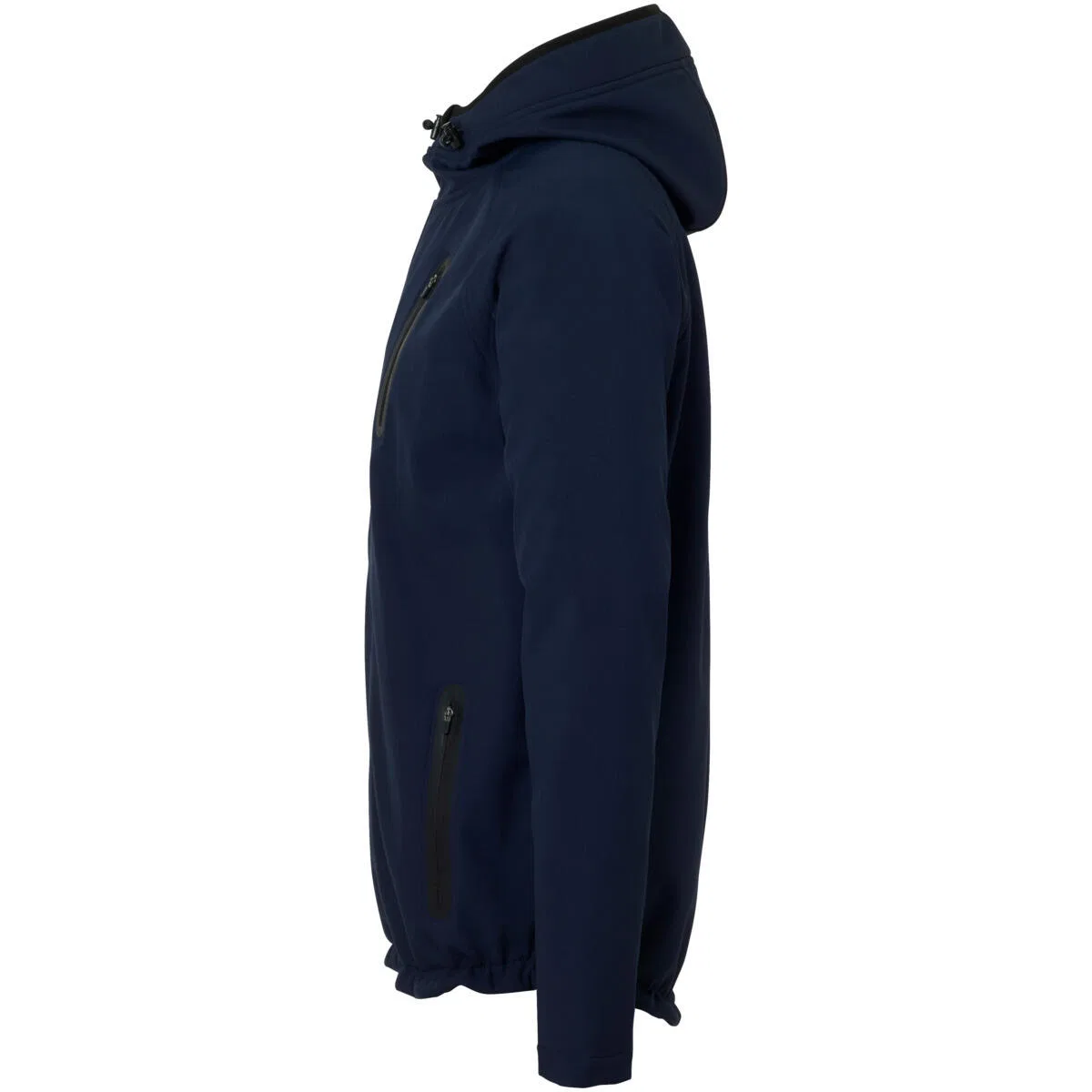 Детская софтшелл-куртка с капюшоном Uhlsport Essential, Blau Navyblau — фото 3