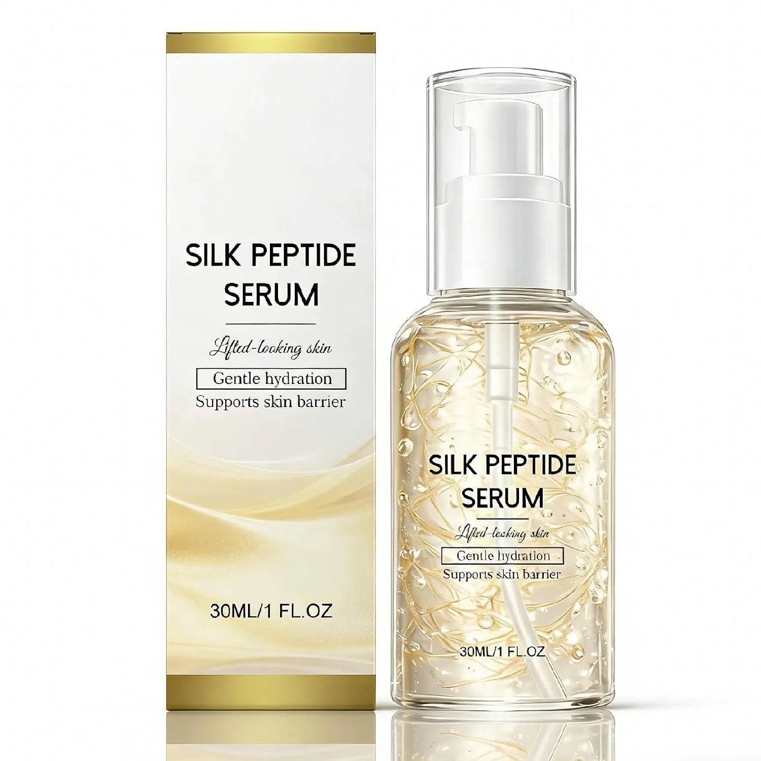 Сыворотка лифтинговая Silk Peptide Intensive Lifting Ampoule, vokkrv, 30 мл
