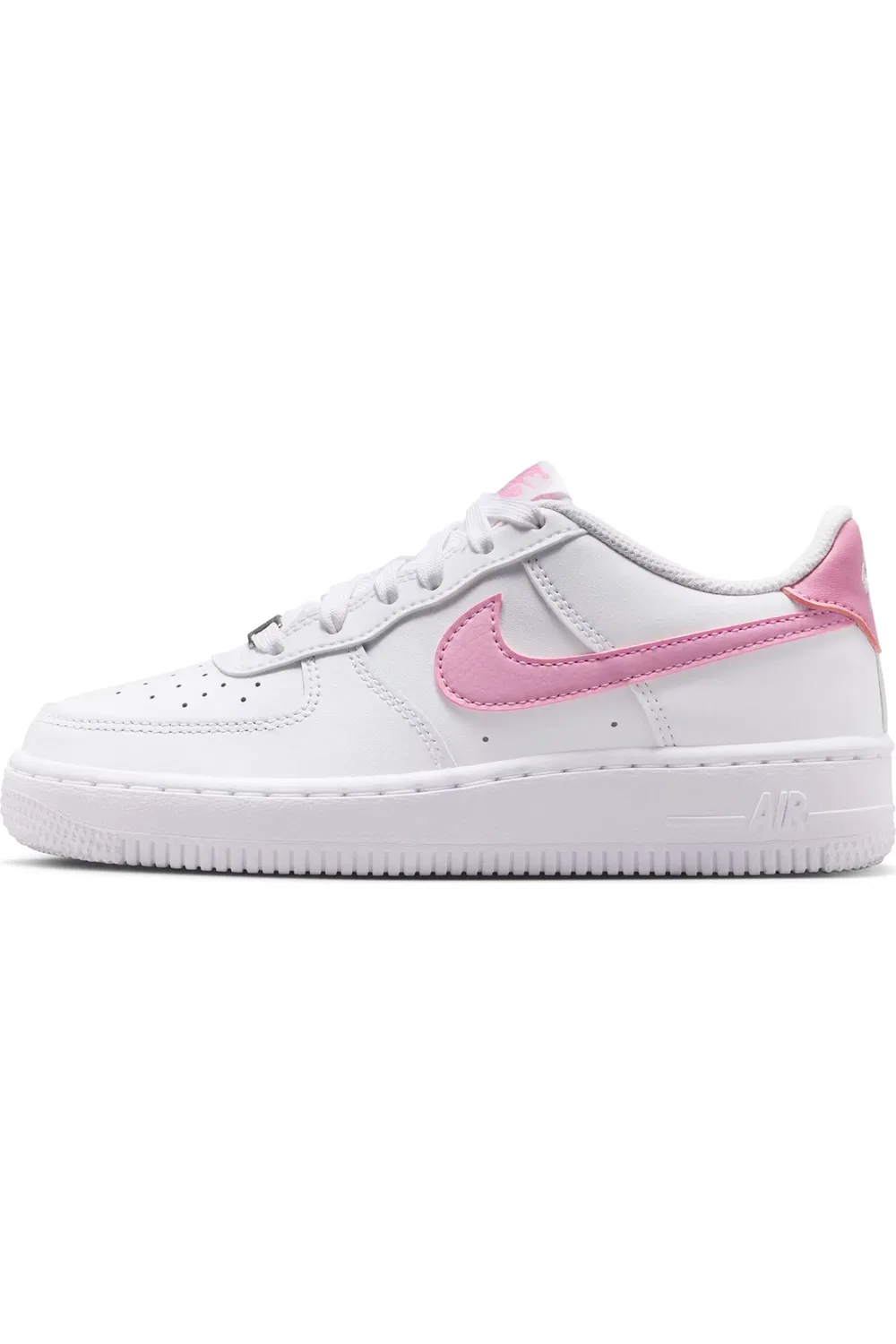 Детские кроссовки баскетбольные Air Force 1 Nike, 124 White/Pnkris — фото 2
