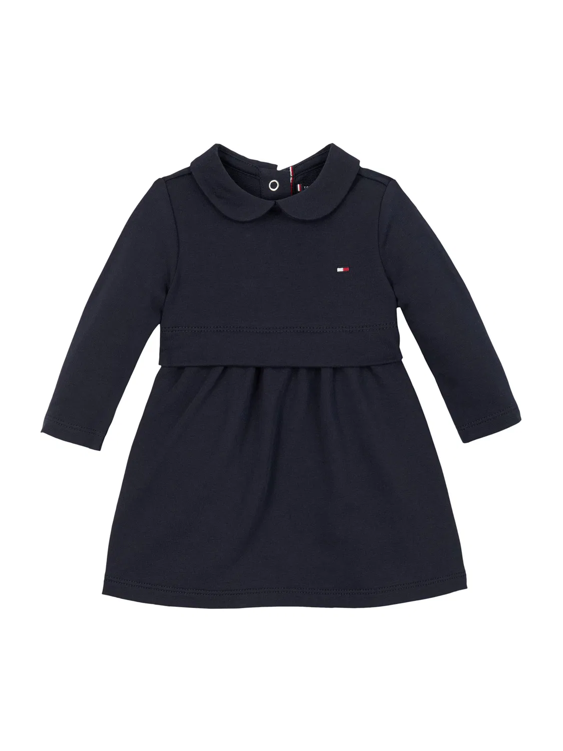 Платье Tommy Hilfiger Essential темно-синего цвета