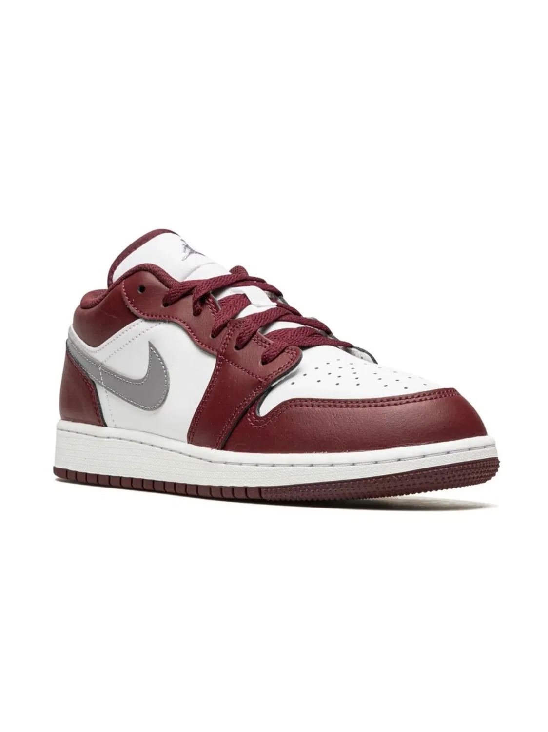 Кроссовки Air Jordan 1 Low Bordeaux, красный